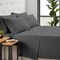 Kathy Ireland Bamboo Cooling 6 Piece Sheet Set Queen Size Soft Viscose Microfiber